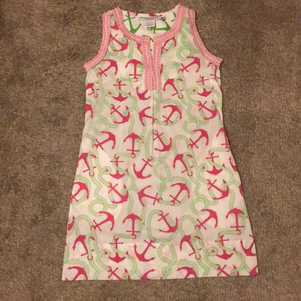 Gretchen Scott Anchors Tunic Shift Dress - XS